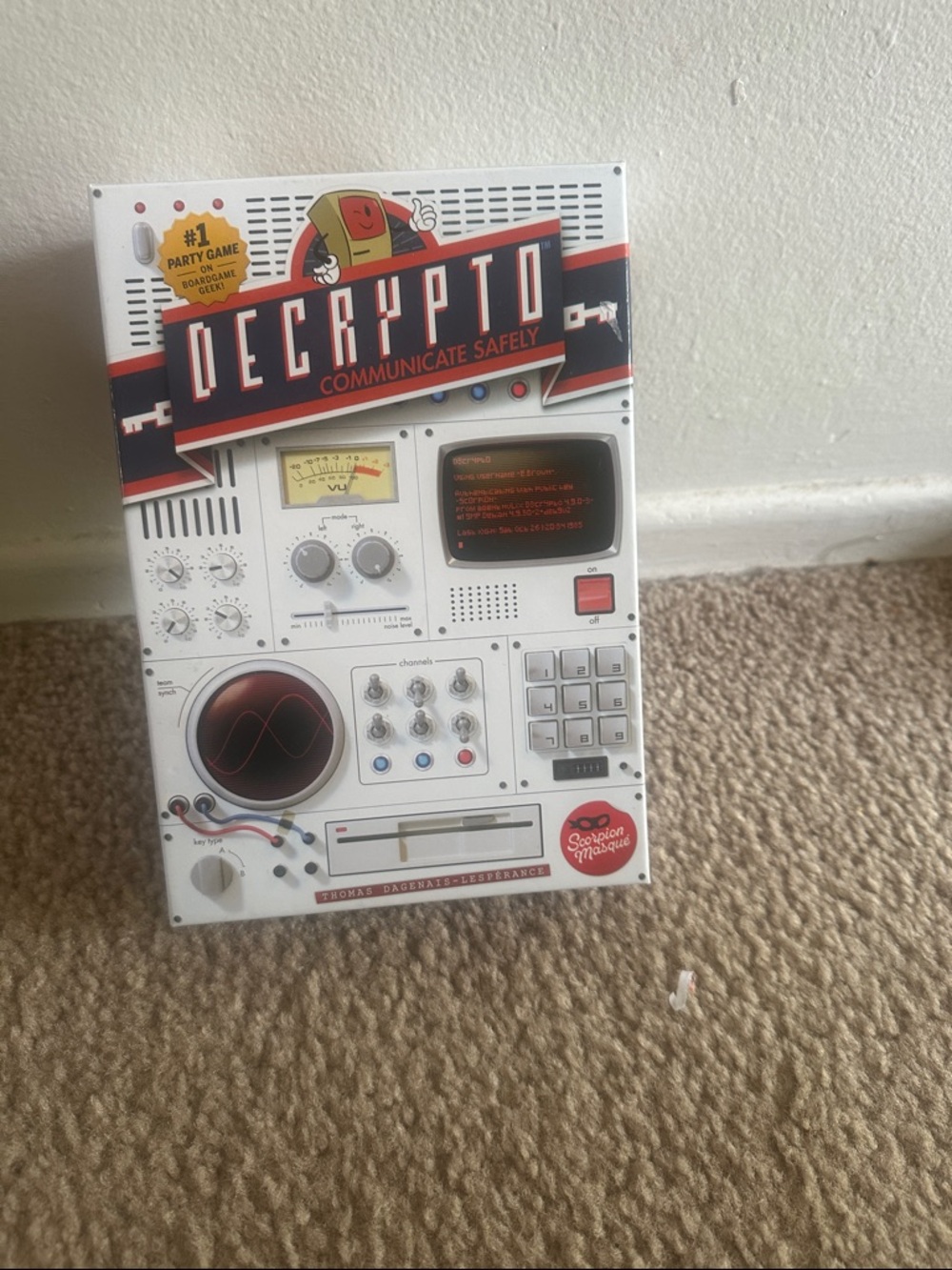 Decrypto Party Game - White Edition by